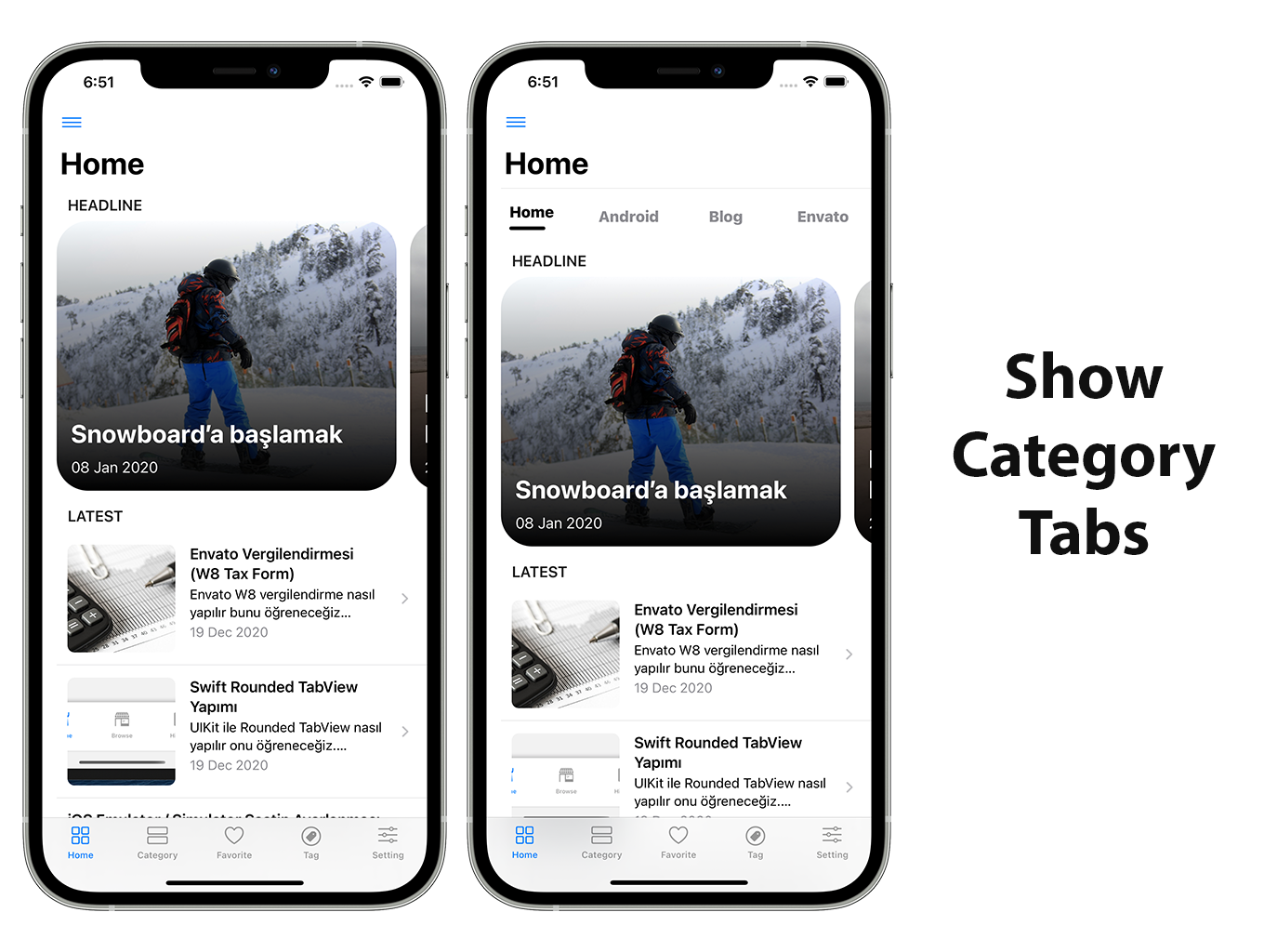 SwiftUI iOS WordPress App for Blog and News Site with AdMob, Firebase Push Notification and Widget - 8