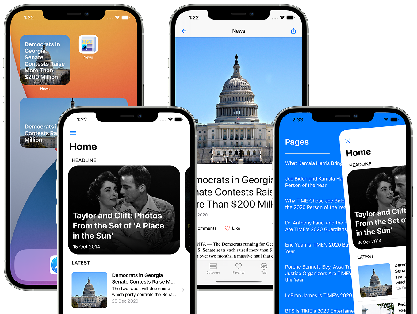 SwiftUI iOS WordPress App for Blog and News Site with AdMob, Firebase Push Notification and Widget - 12