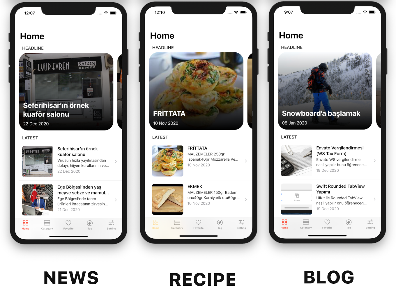 SwiftUI iOS WordPress App for Blog and News Site with AdMob, Firebase Push Notification and Widget - 11