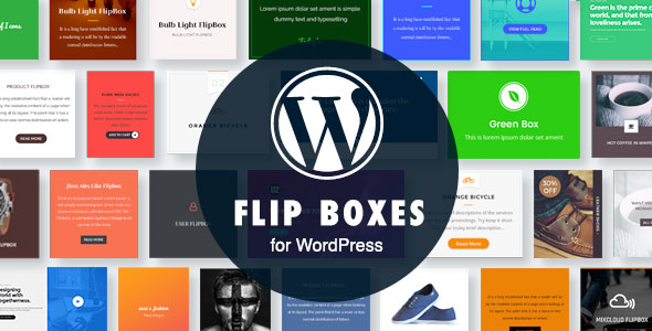 WordPress Flip Boxes Plugin with Layout Builder