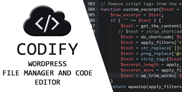 codify wordpress ide & file manager