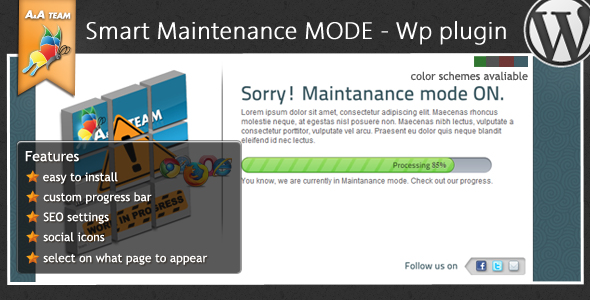 Maintenance Mode – WordPress Plugin