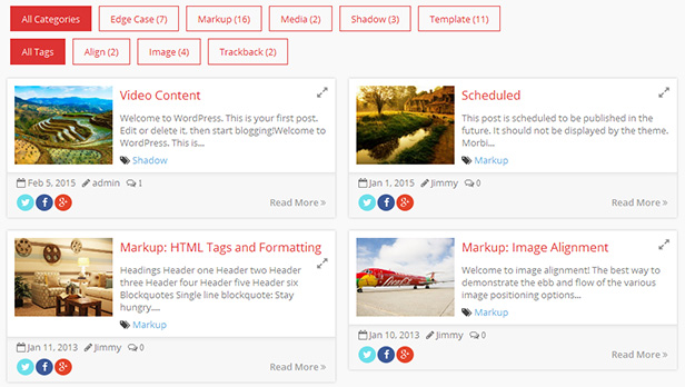 WordPress Post Grid/List Layout With Carousel - 4