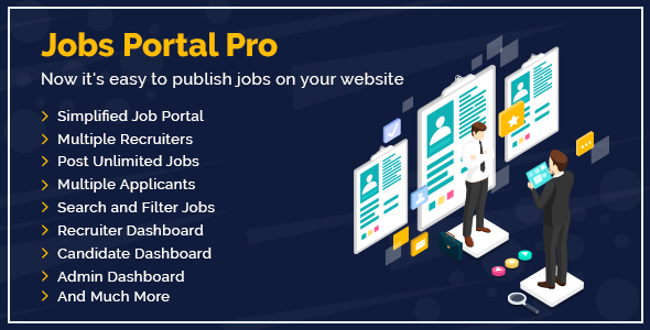 Jobs Portal Pro Plugin For WordPress