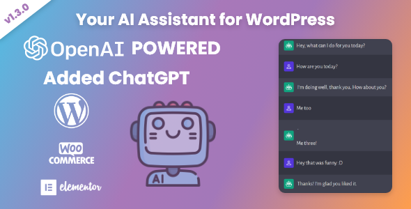 Your AI Assistant for WordPress – OpenAI – ChatGPT