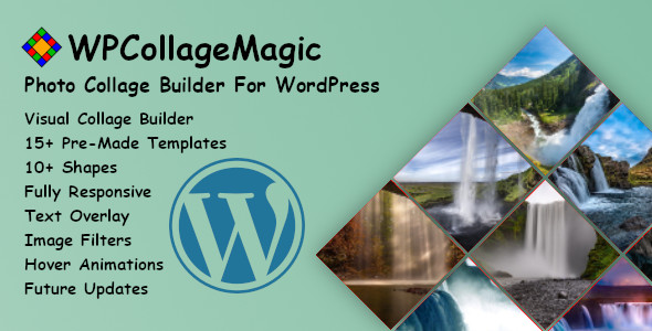 wpcollagemagic photo collage builder for wordpress