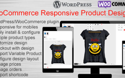 WooCommerce Responsive Product Designer