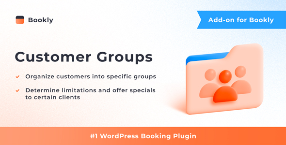 bookly customer groups (add on)