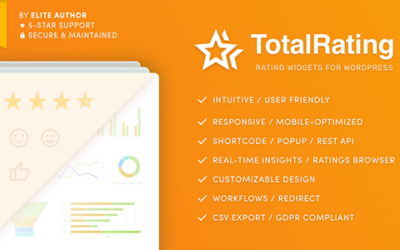 Total Rating Pro – Responsive WordPress Rating Widget Plugin