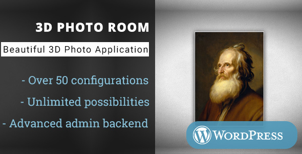 3d photo room wordpress media plugin