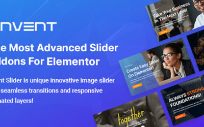 Invent Slider for Elementor